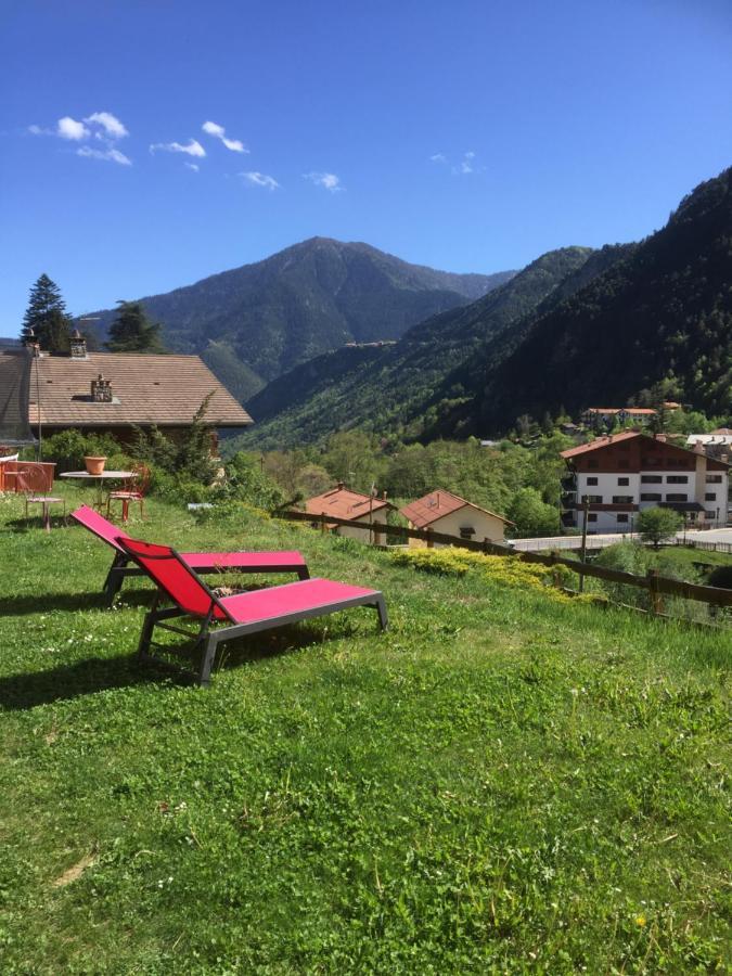 Rez De Jardin De Chalet Bois , Calme Et Verdure ! Saint-Martin-Vesubie Exterior photo